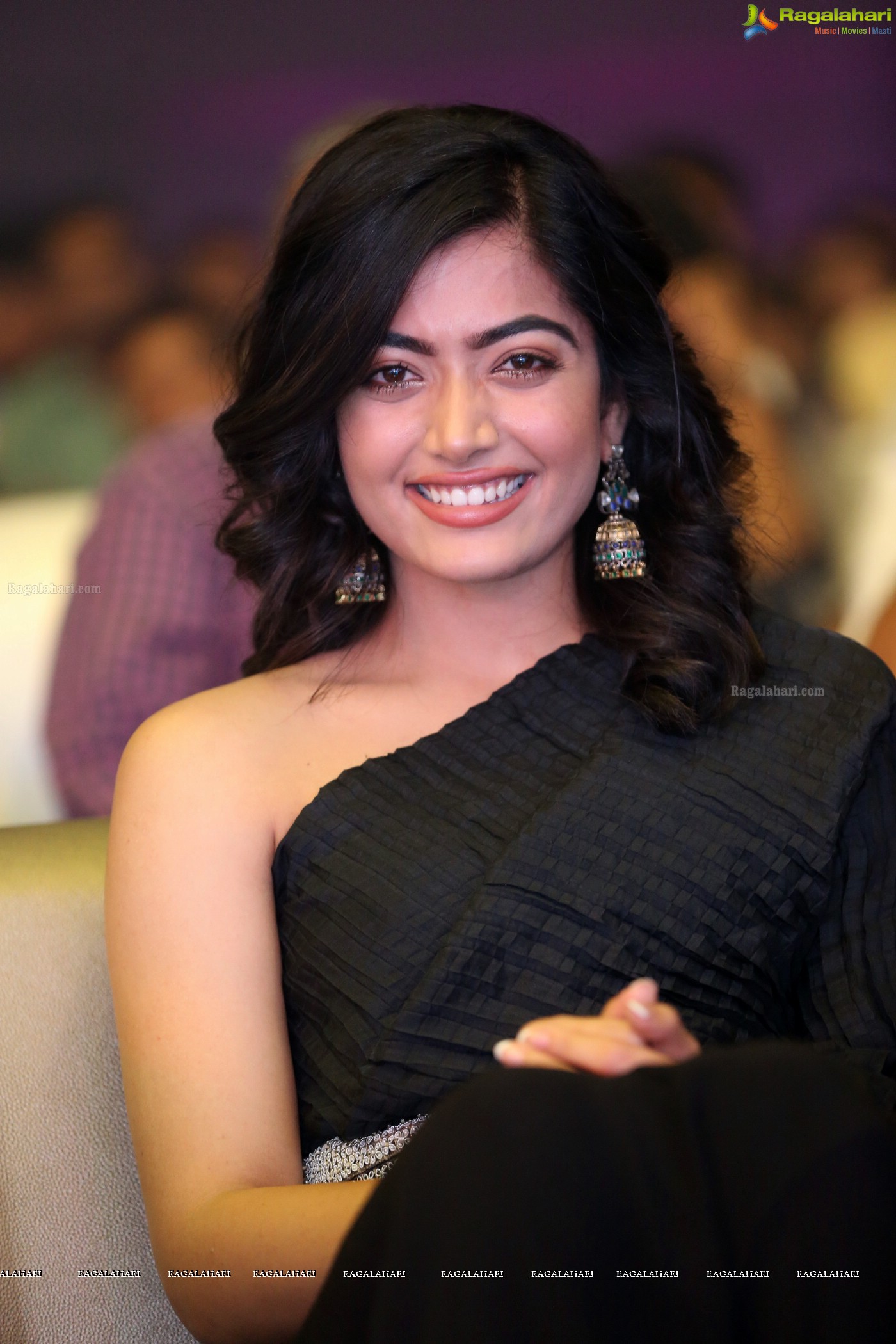 Rashmika Mandanna at Devadas Music Party (High Resolution Photos)