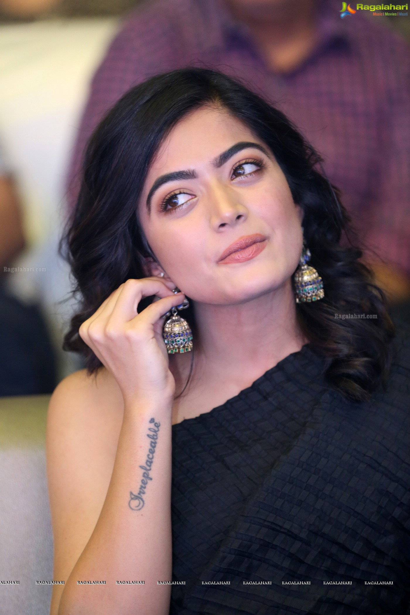 Rashmika Mandanna at Devadas Music Party (High Resolution Photos)