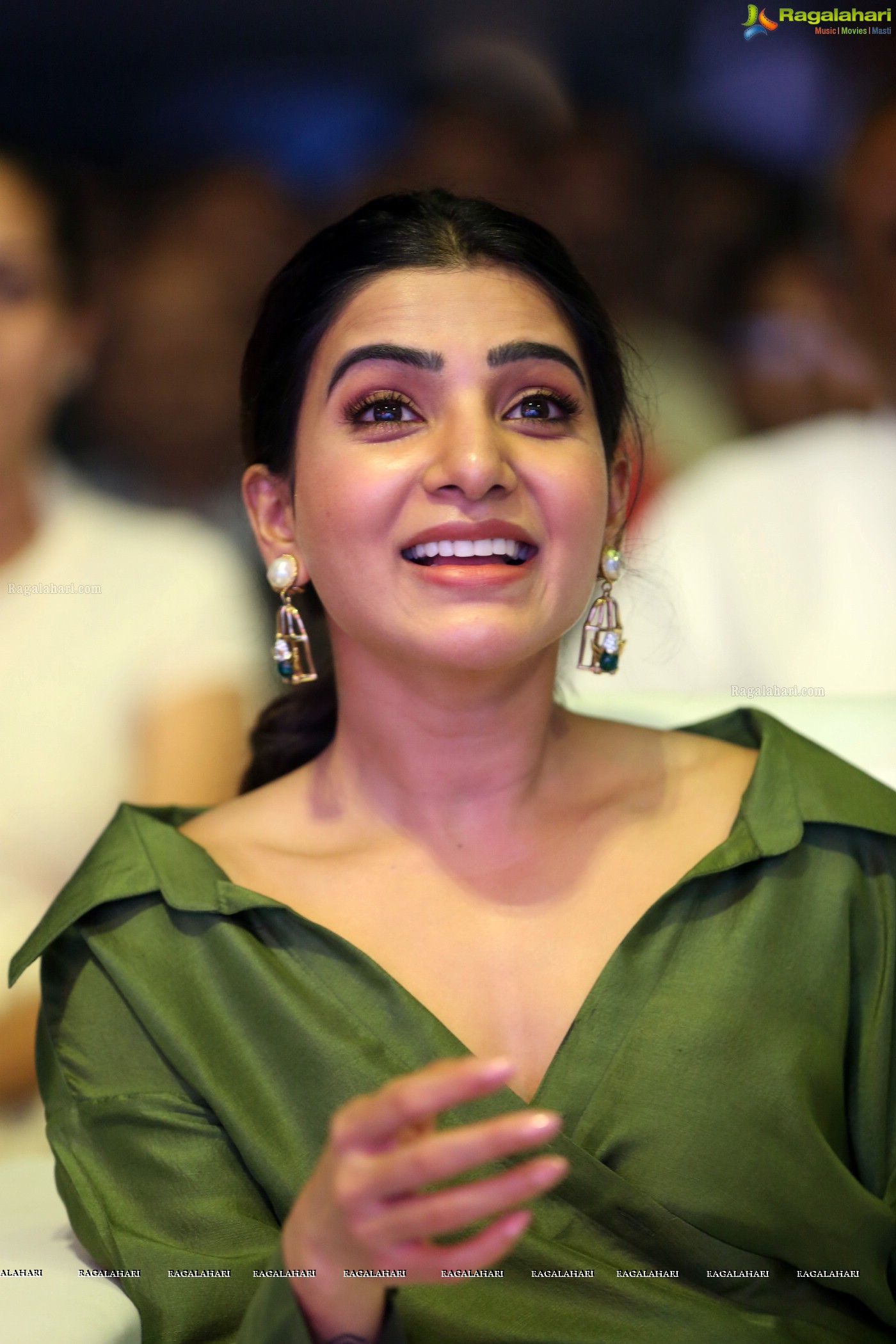 Samantha Akkineni at Devadas Music Party