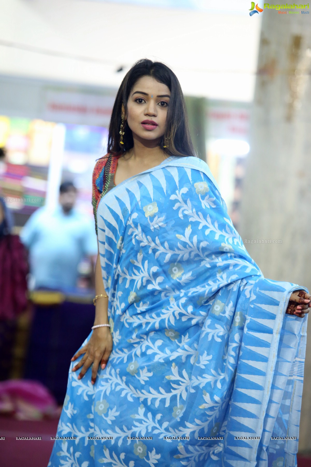 Bhavya Sri at National Silk Expo