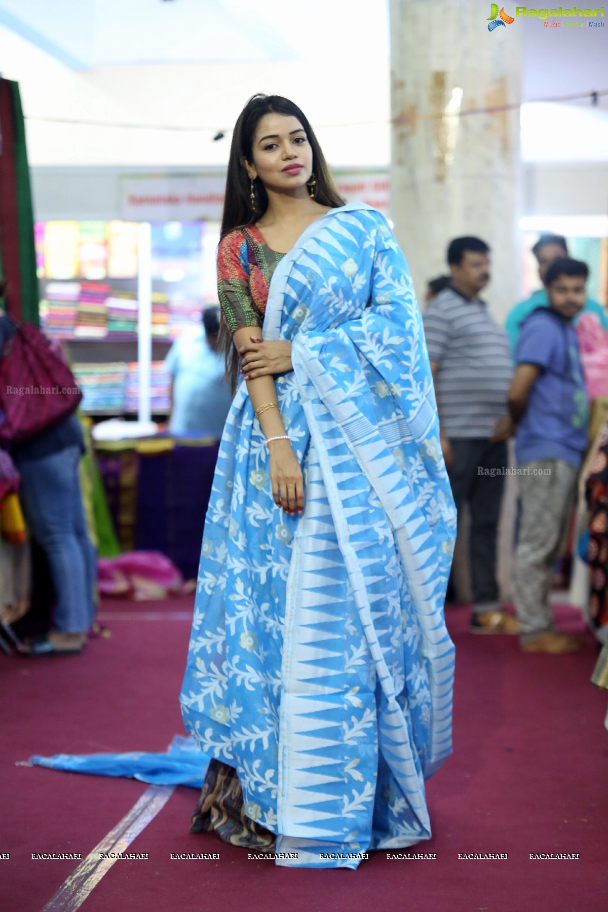 Bhavya Sri at National Silk Expo
