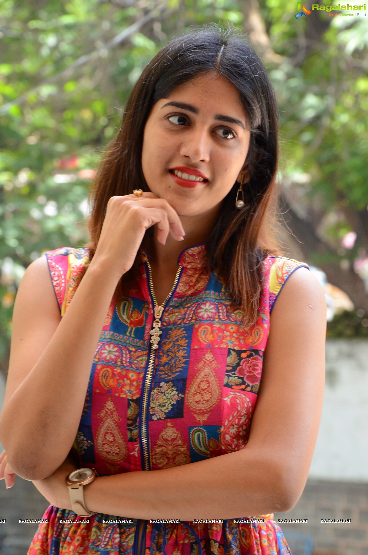 Chandini Chowdary at Manu Movie Interview