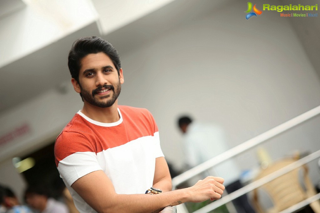 Naga Chaitanya at Sailaja Reddy Alludu Interview