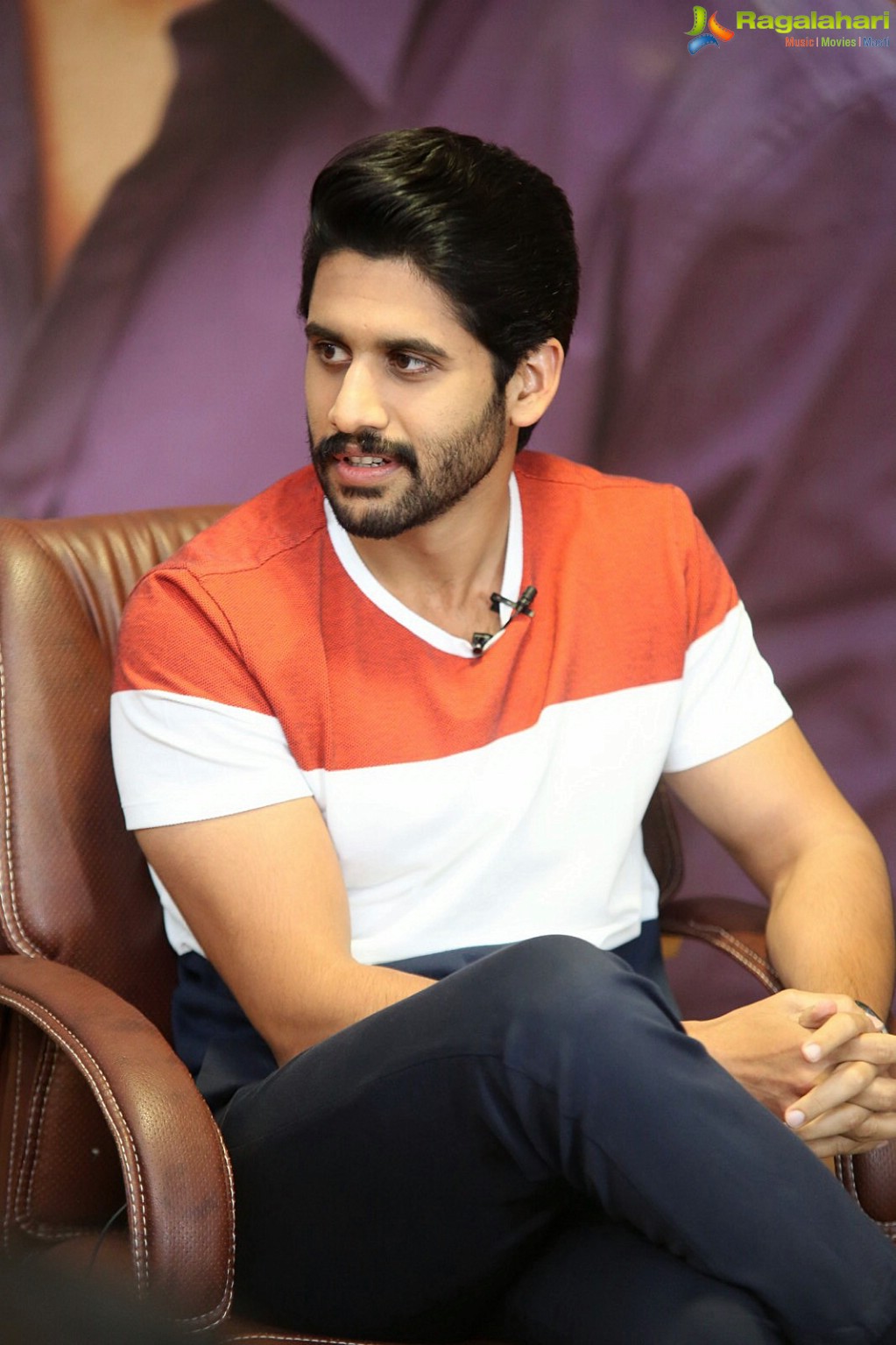 Naga Chaitanya at Sailaja Reddy Alludu Interview