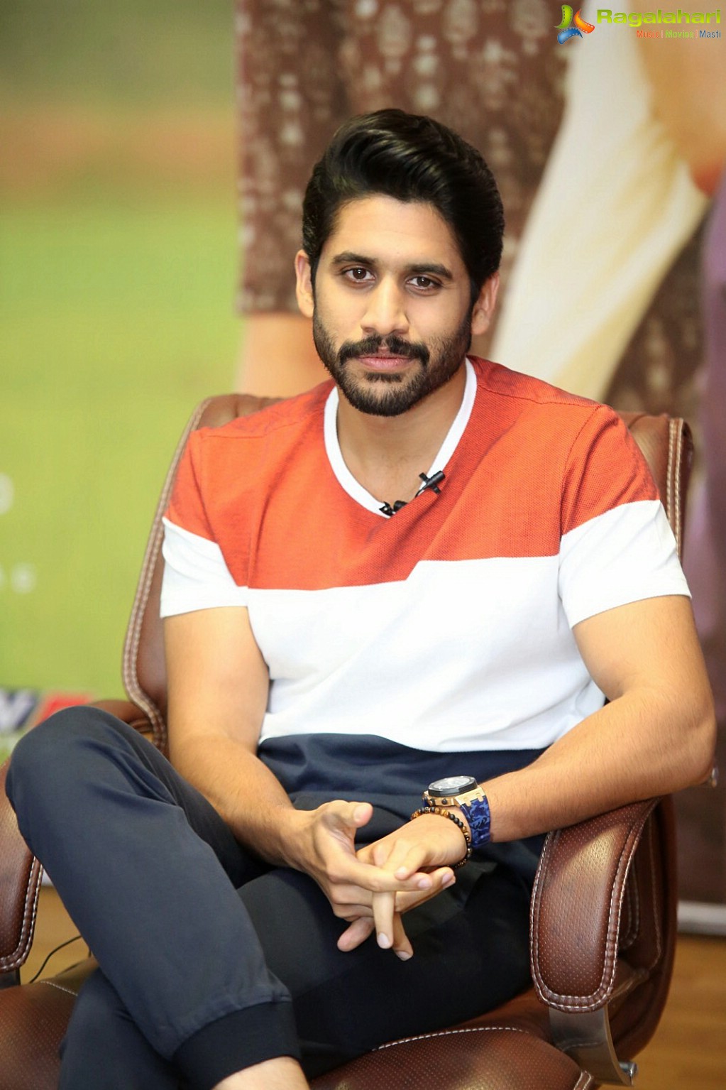 Naga Chaitanya at Sailaja Reddy Alludu Interview