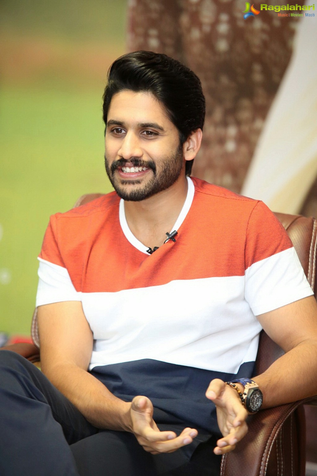 Naga Chaitanya at Sailaja Reddy Alludu Interview