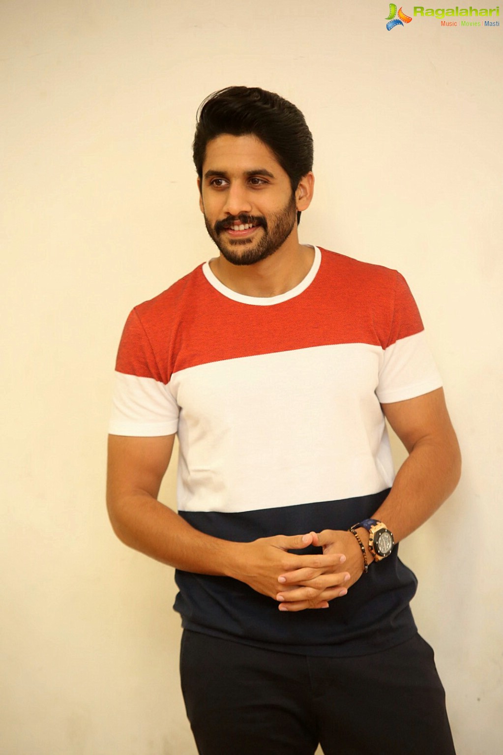 Naga Chaitanya at Sailaja Reddy Alludu Interview