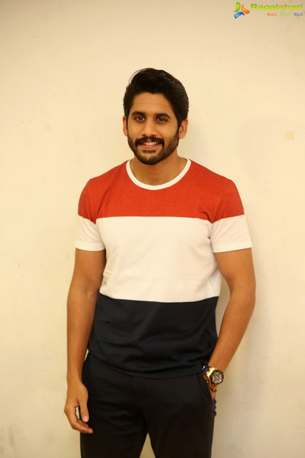 Naga Chaitanya at Sailaja Reddy Alludu Interview