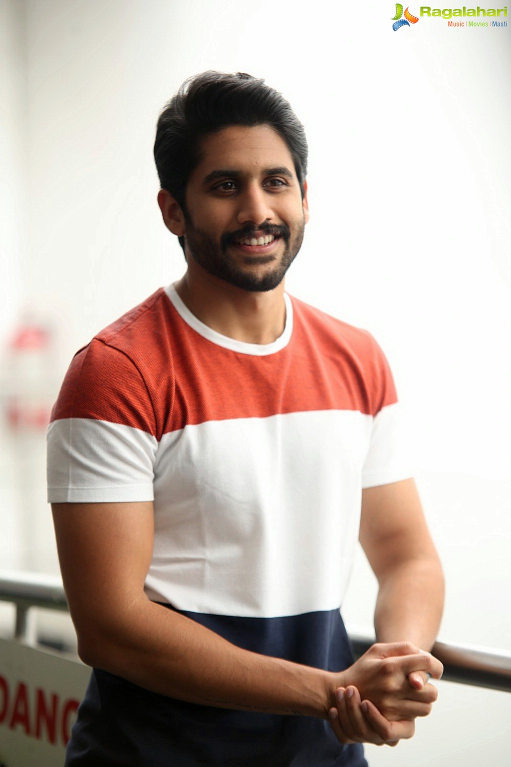 Naga Chaitanya at Sailaja Reddy Alludu Interview