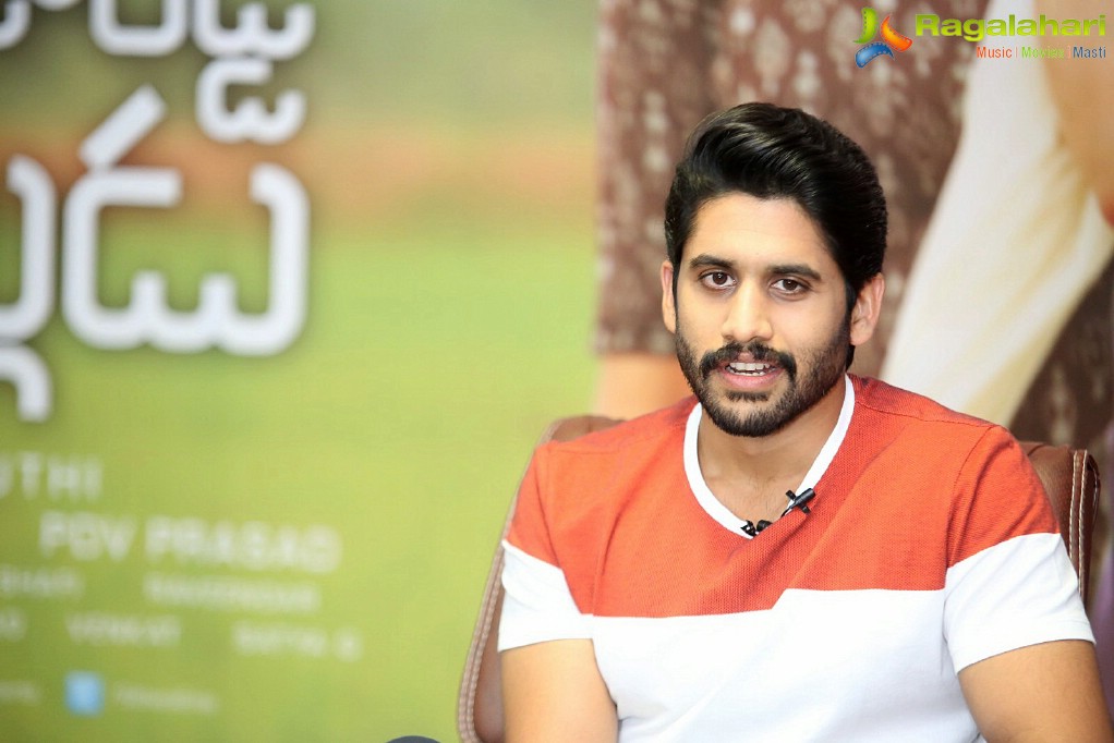 Naga Chaitanya at Sailaja Reddy Alludu Interview