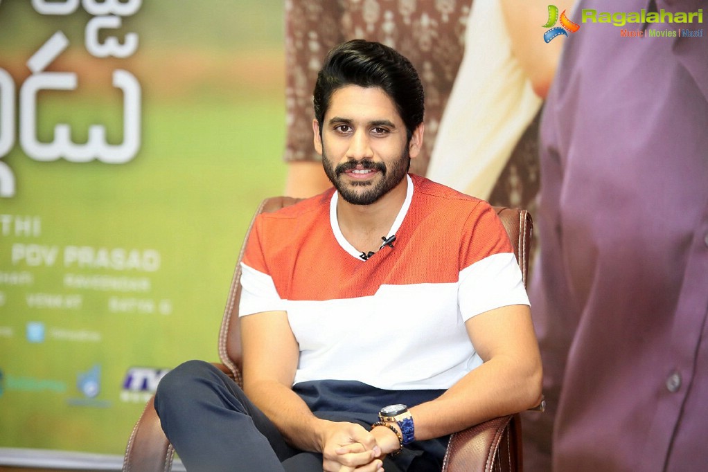 Naga Chaitanya at Sailaja Reddy Alludu Interview