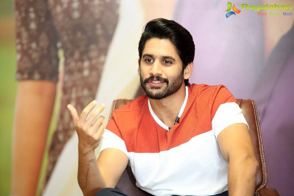 Naga Chaitanya at Sailaja Reddy Alludu Interview