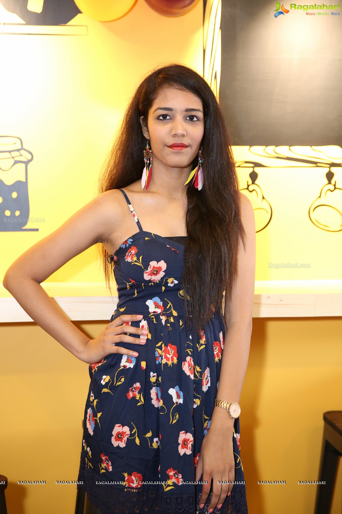 Nikshitha Rao at The Belgian Waffle Launch