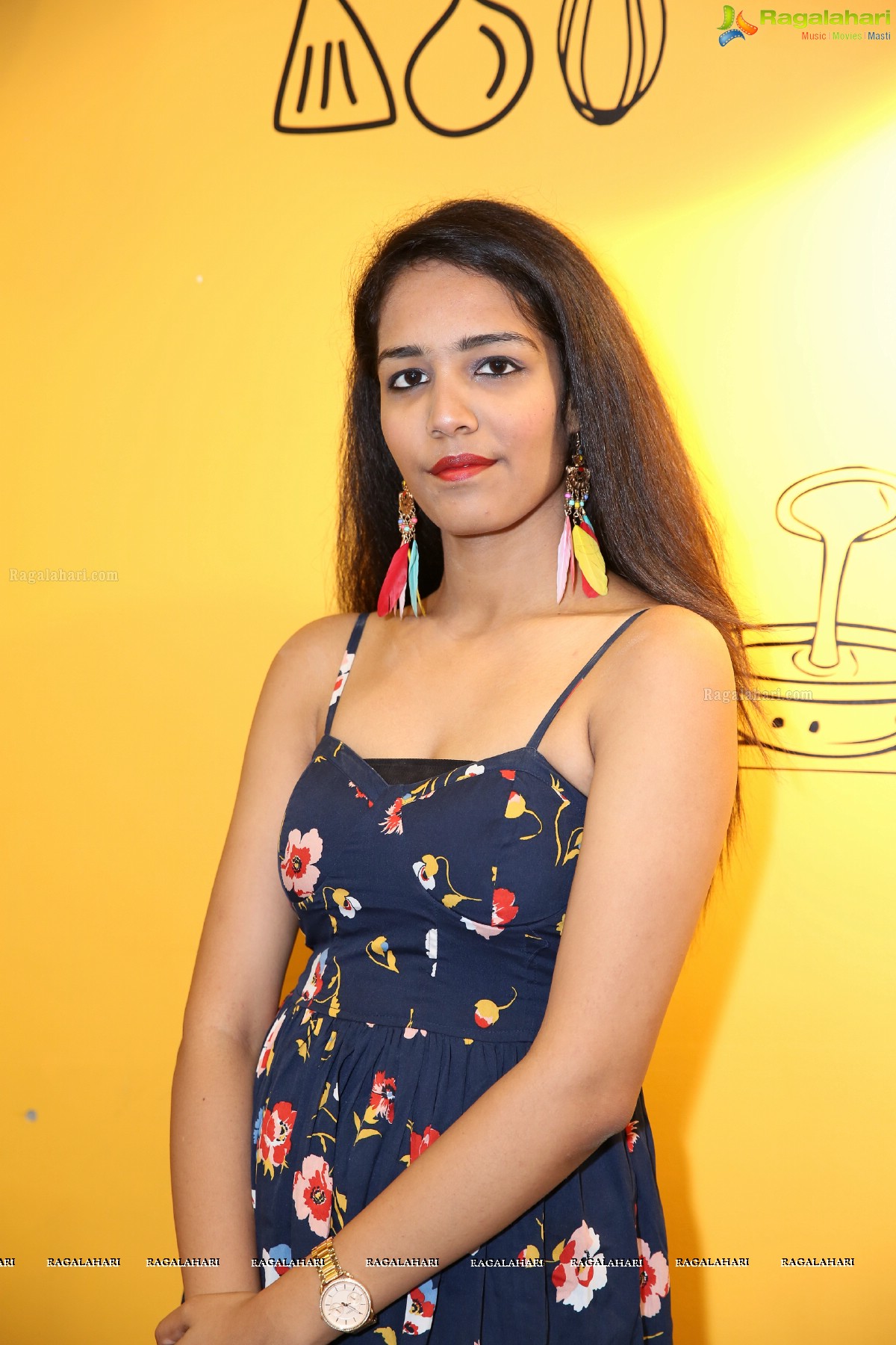 Nikshitha Rao at The Belgian Waffle Launch