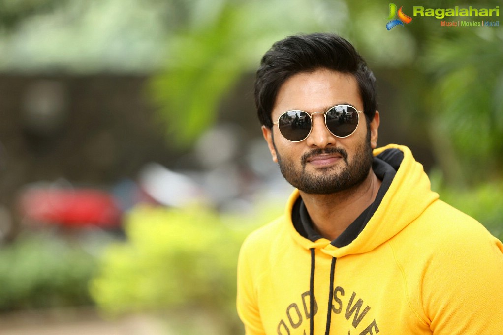 Sudheer Babu at Nannu Dochukundhuvate Interview