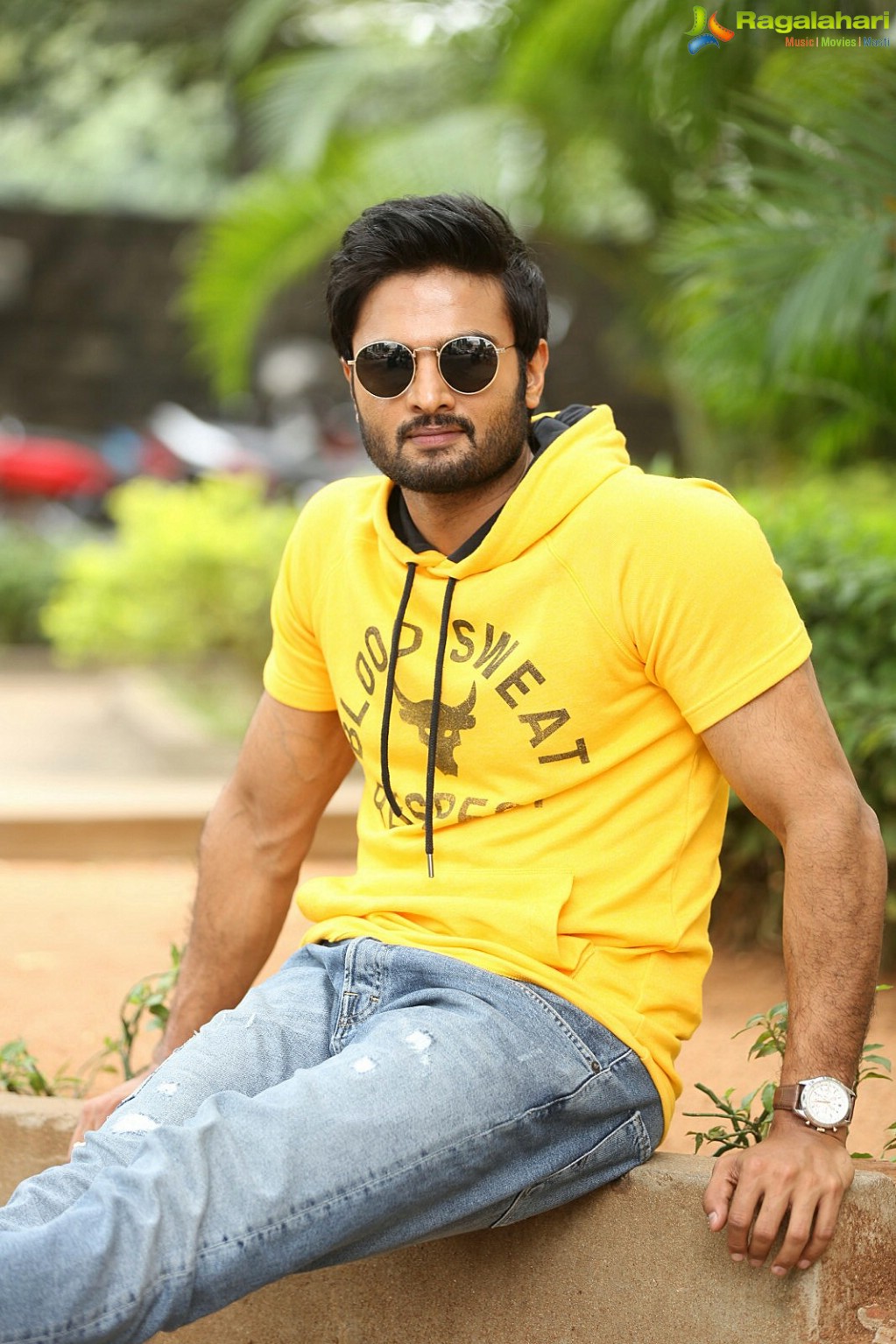 Sudheer Babu at Nannu Dochukundhuvate Interview