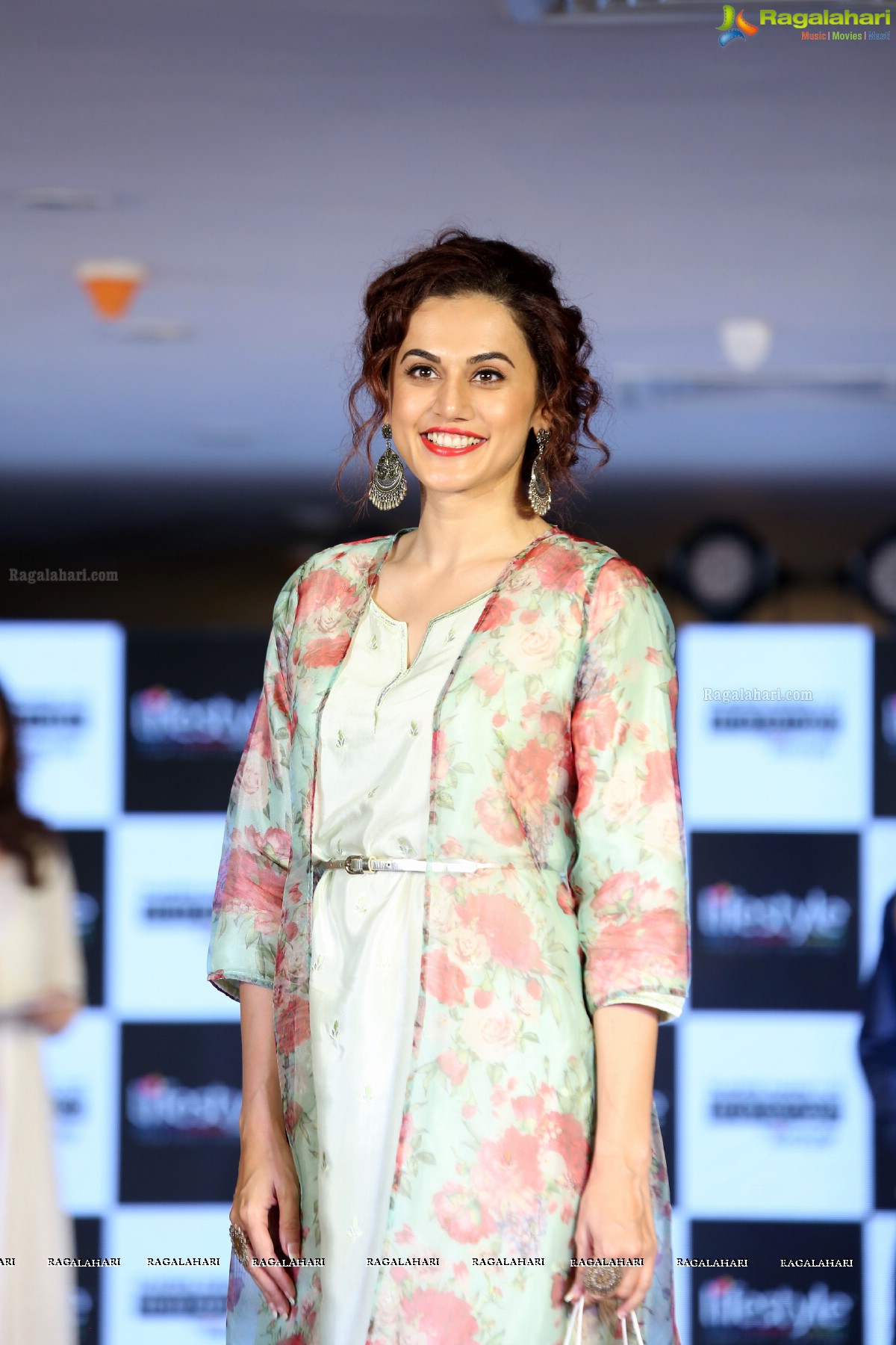 Taapsee at Lifestyle Festive Collection Launch