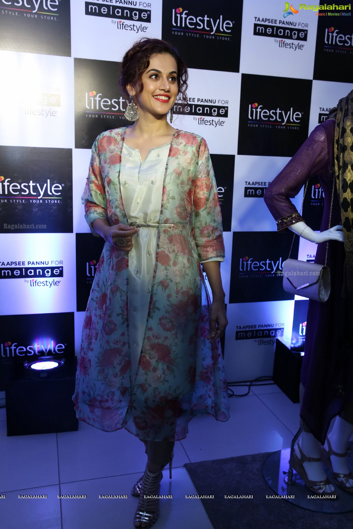 Taapsee at Lifestyle Festive Collection Launch