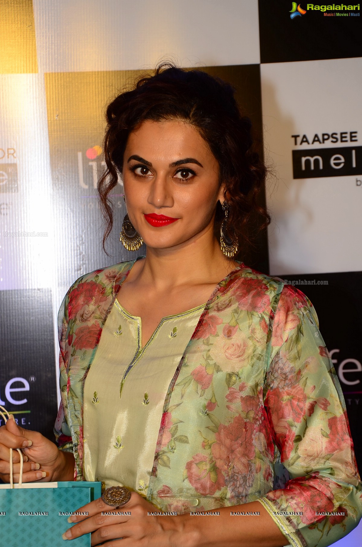 Taapsee at Lifestyle Festive Collection Launch