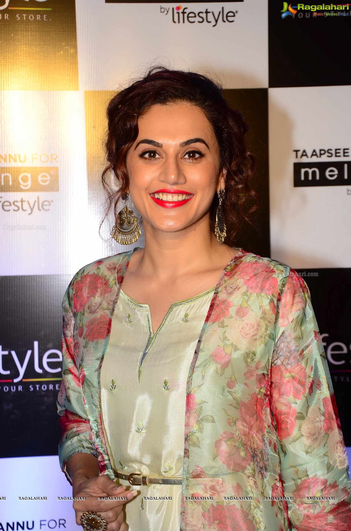 Taapsee at Lifestyle Festive Collection Launch