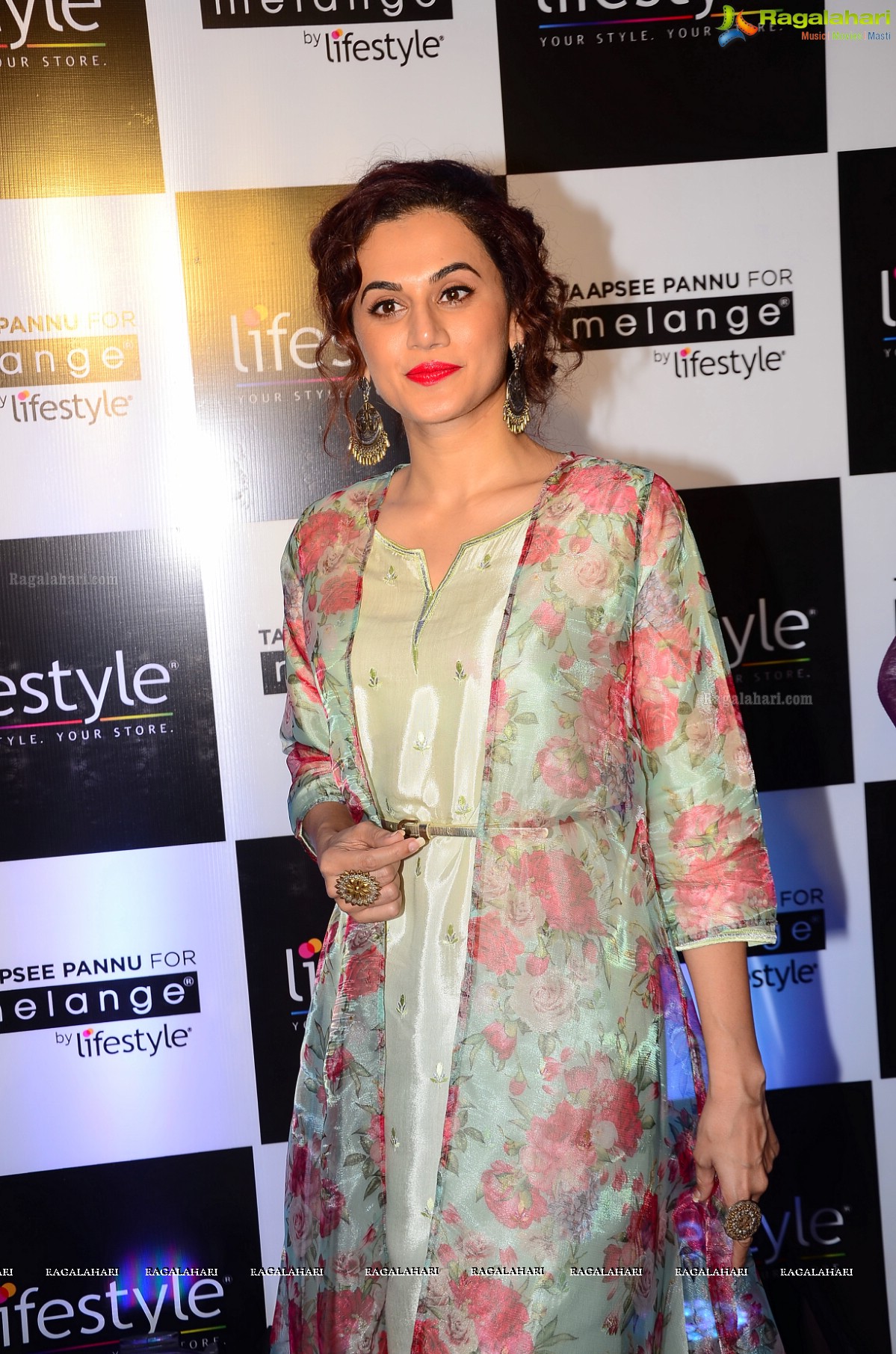 Taapsee at Lifestyle Festive Collection Launch