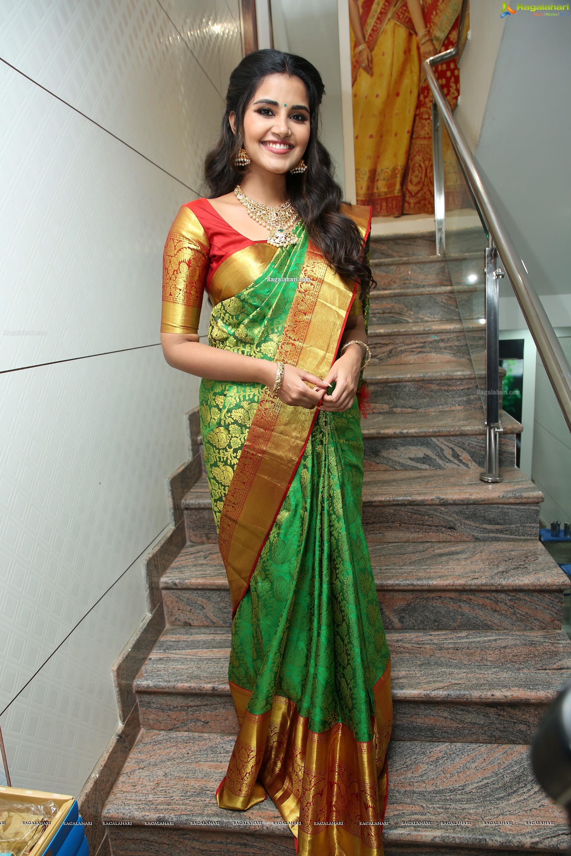 Anupama Parameswaran @ Anutex Shopping Mall 49th Anniversary Celebrations - HD Gallery