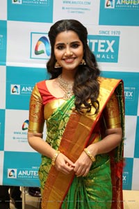 Anupama Parameswaran at Anutex Shopping Mall