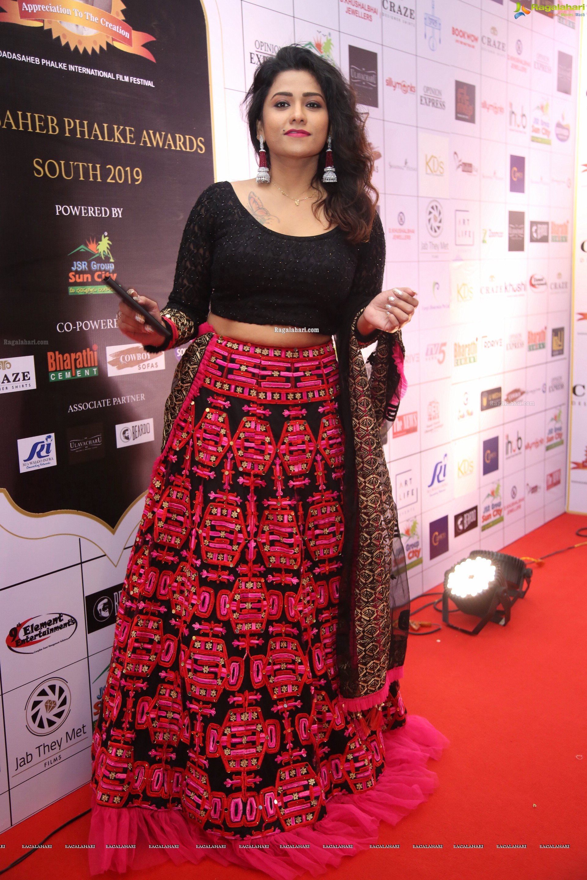 Jyothi @ Dadasaheb Phalke Awards South 2019 - HD Gallery