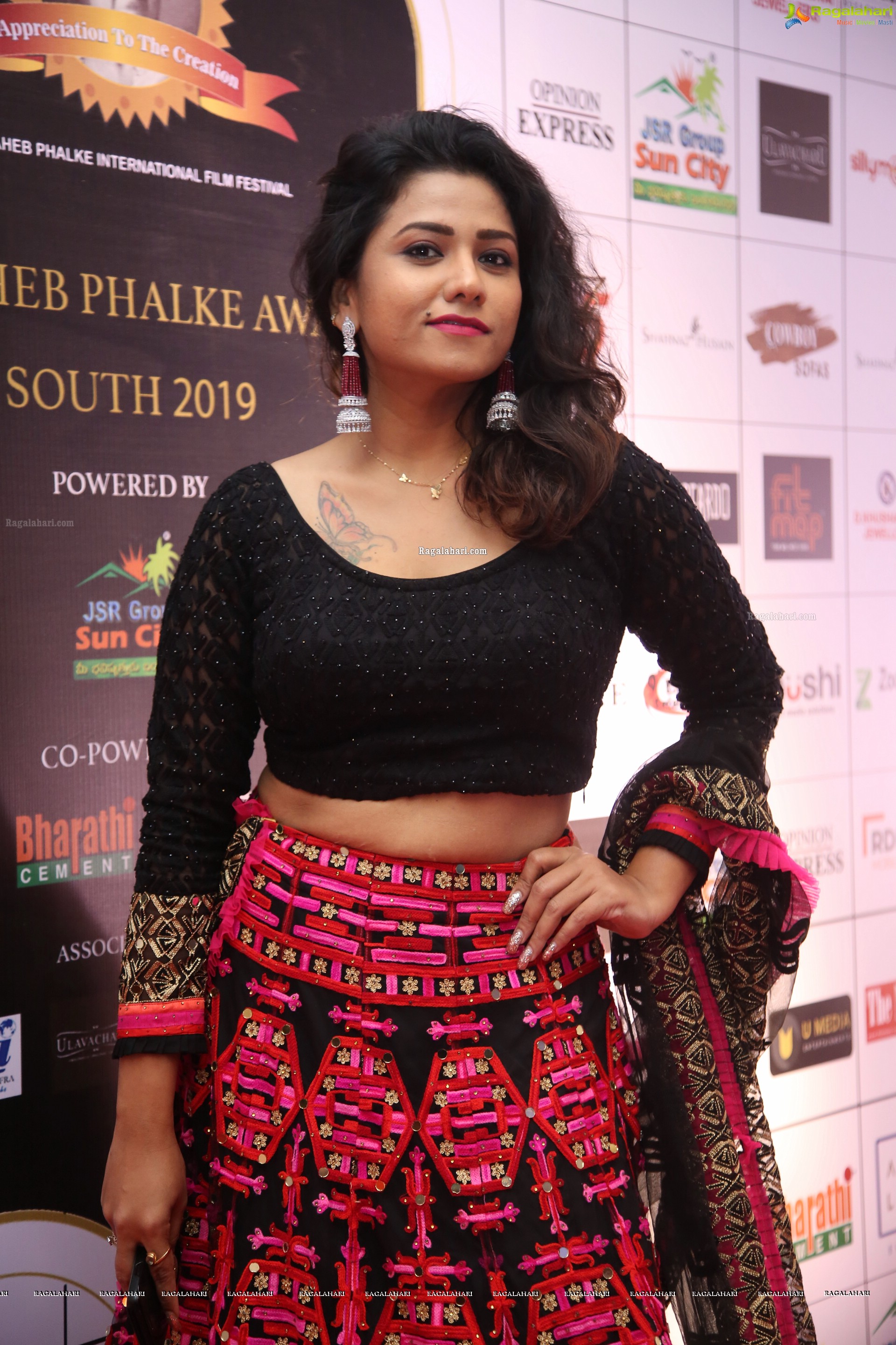 Jyothi @ Dadasaheb Phalke Awards South 2019 - HD Gallery