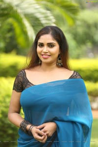 Karunya Chowdary at 3 Monkeys Movie First Look Launch