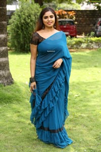 Karunya Chowdary at 3 Monkeys Movie First Look Launch