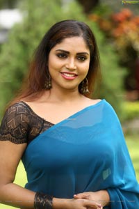 Karunya Chowdary at 3 Monkeys Movie First Look Launch