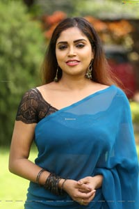 Karunya Chowdary at 3 Monkeys Movie First Look Launch