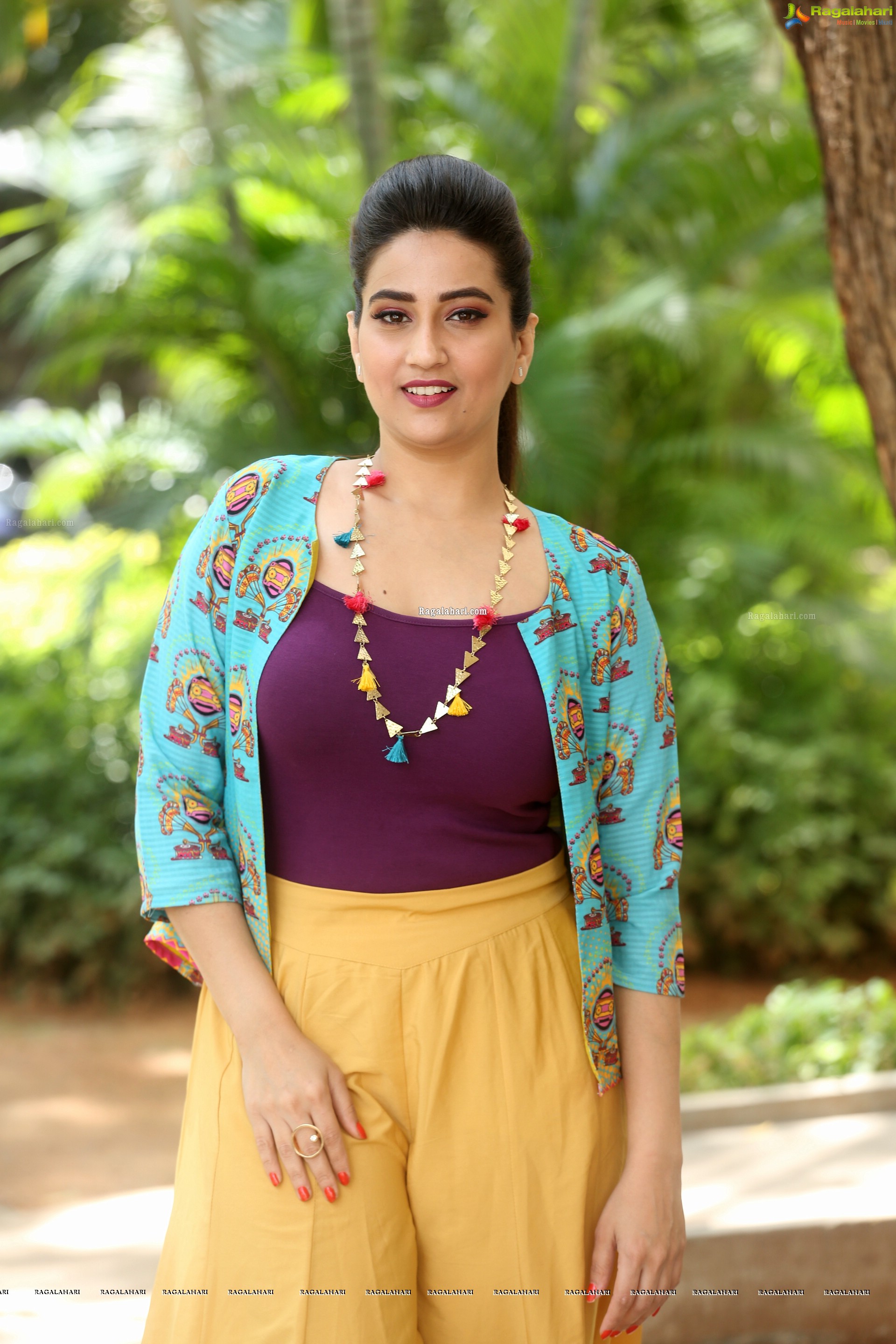 Manjusha @ 3 Monkeys Movie First Look Launch - HD Gallery