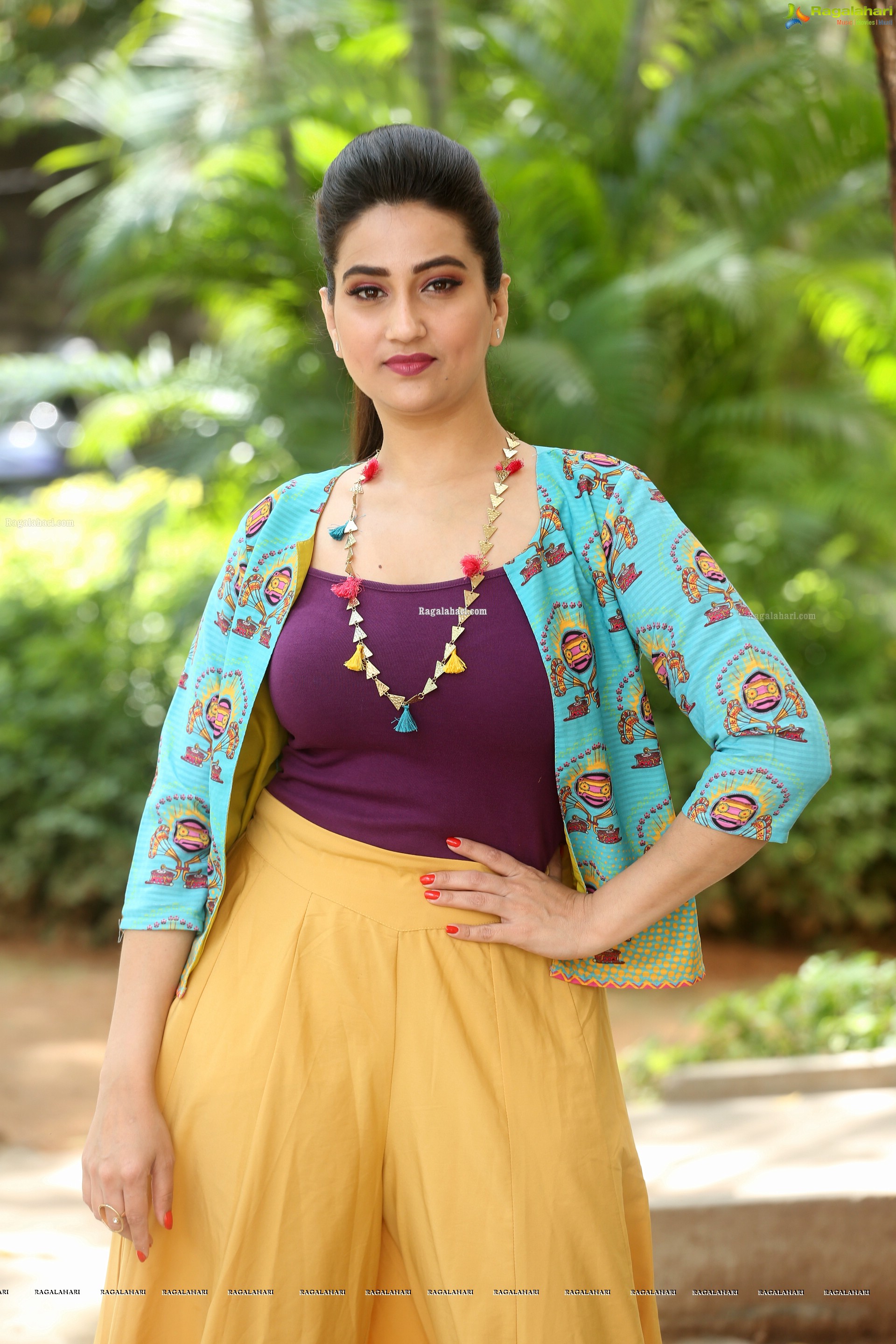 Manjusha @ 3 Monkeys Movie First Look Launch - HD Gallery