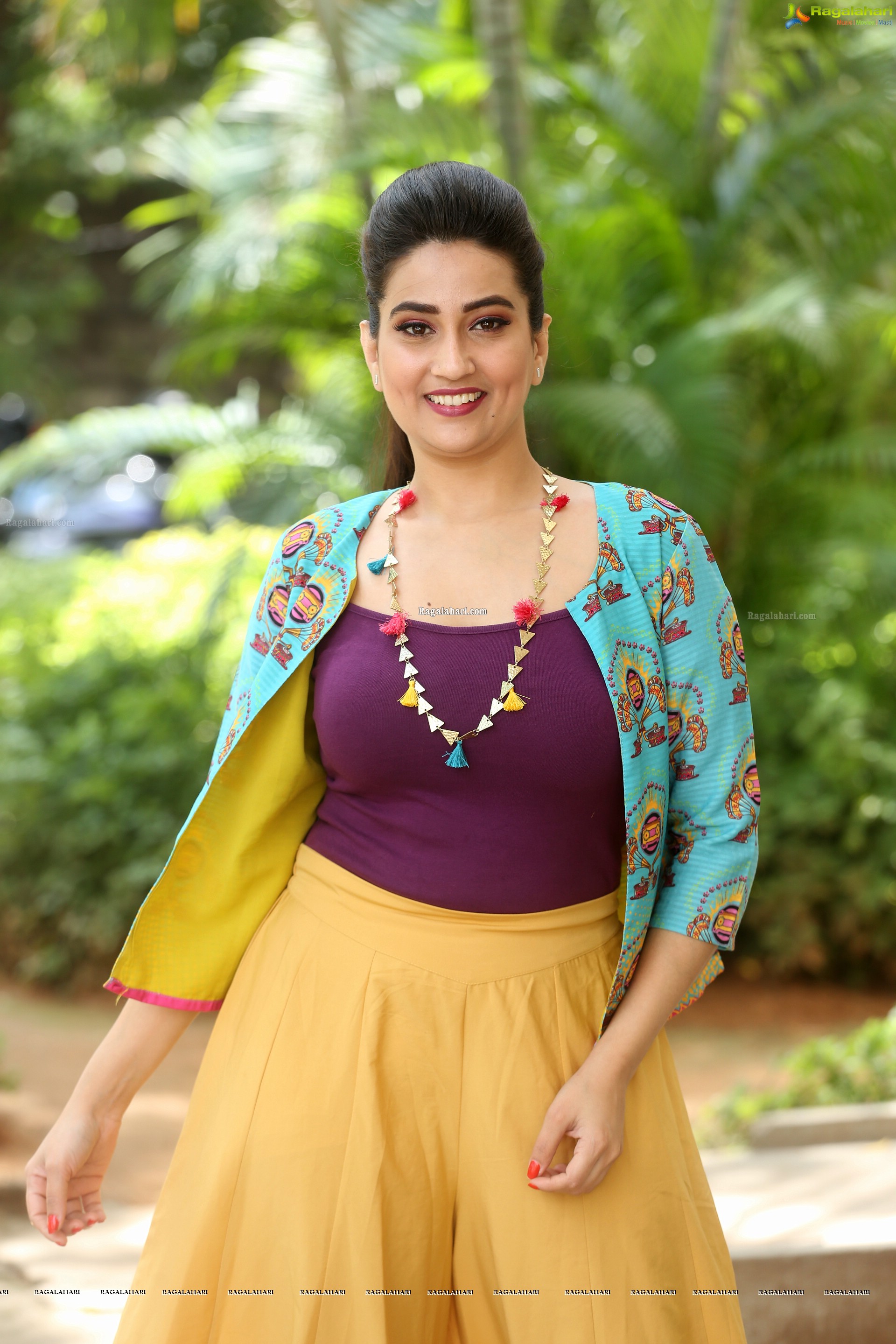 Manjusha @ 3 Monkeys Movie First Look Launch - HD Gallery