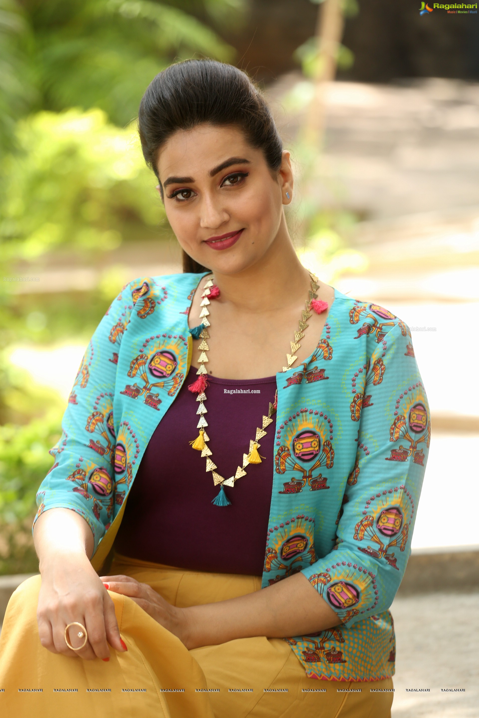 Manjusha @ 3 Monkeys Movie First Look Launch - HD Gallery