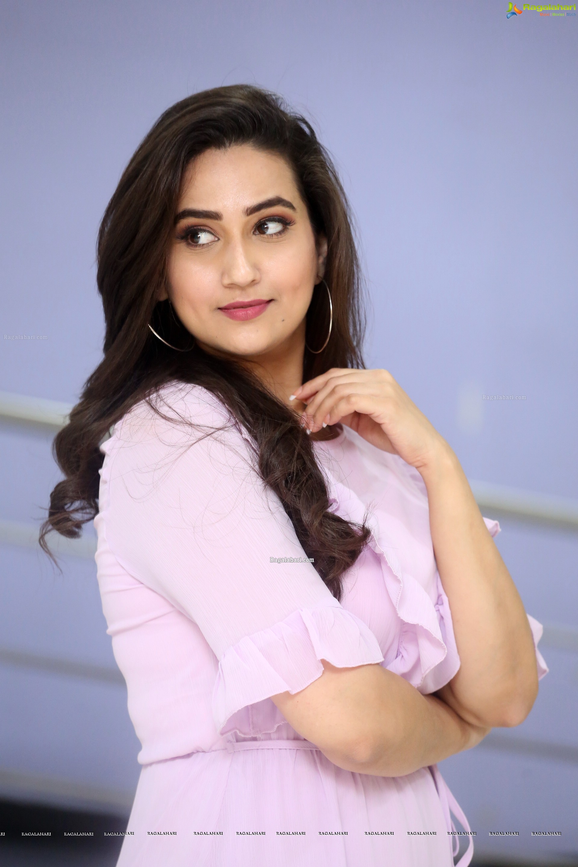 Manjusha @ Dhamki Movie Trailer Launch - HD Gallery