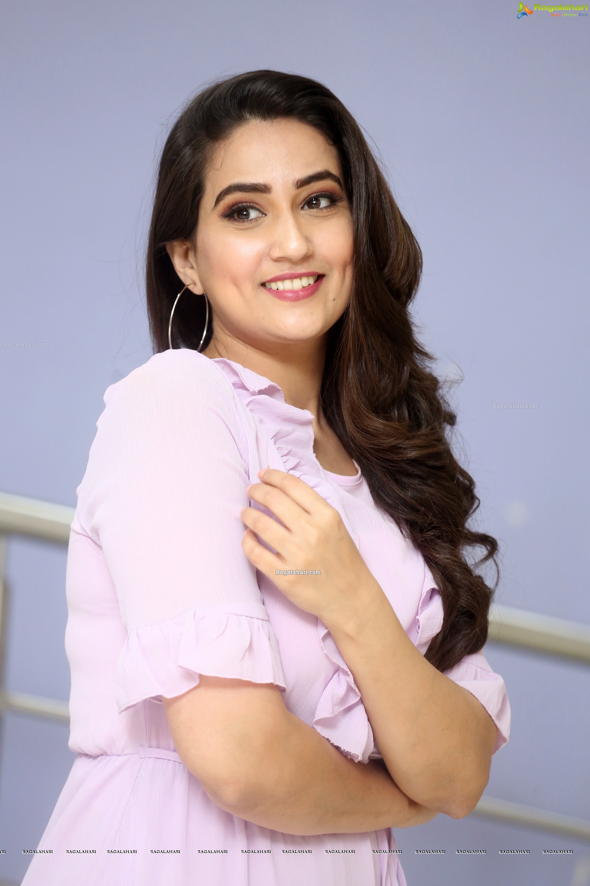 Manjusha @ Dhamki Movie Trailer Launch - HD Gallery