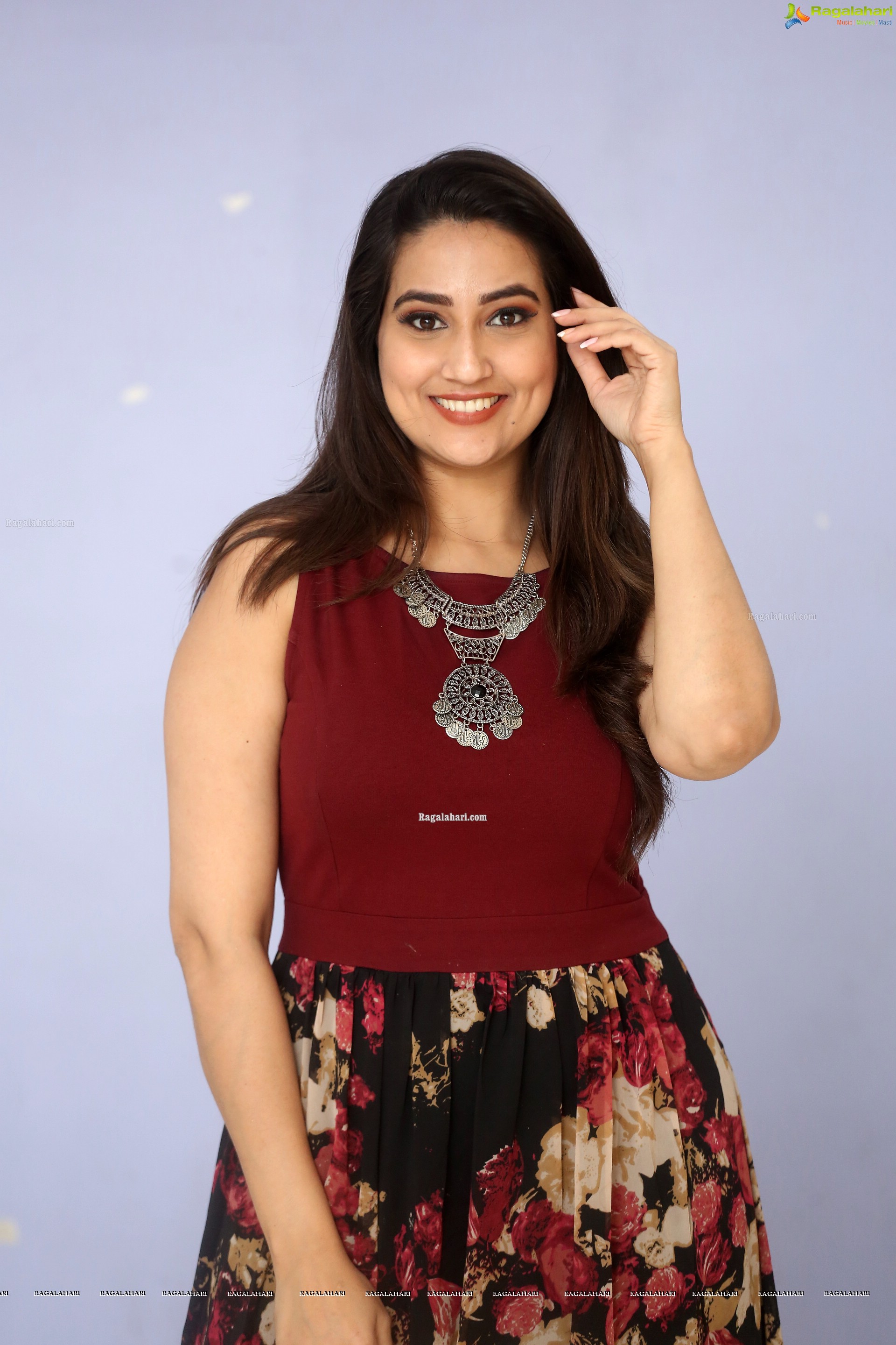 Manjusha at Malli Malli Chusa Trailer Launch - HD Gallery