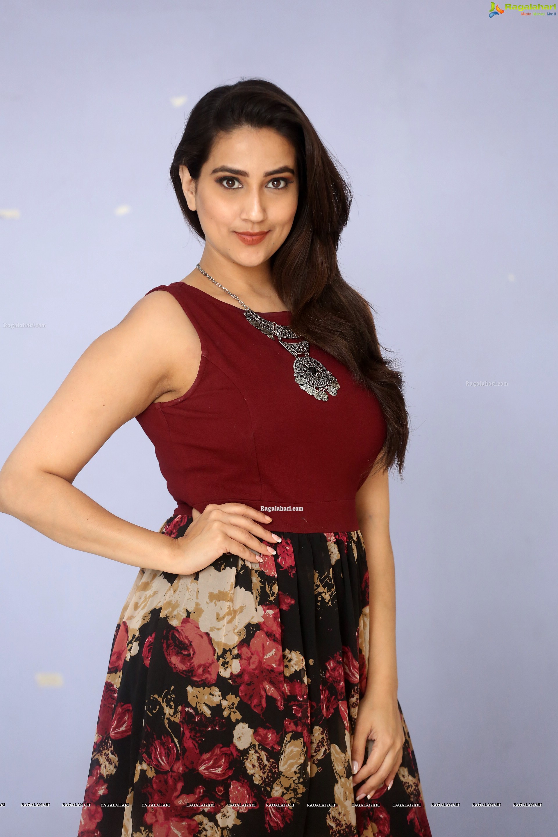 Manjusha at Malli Malli Chusa Trailer Launch - HD Gallery