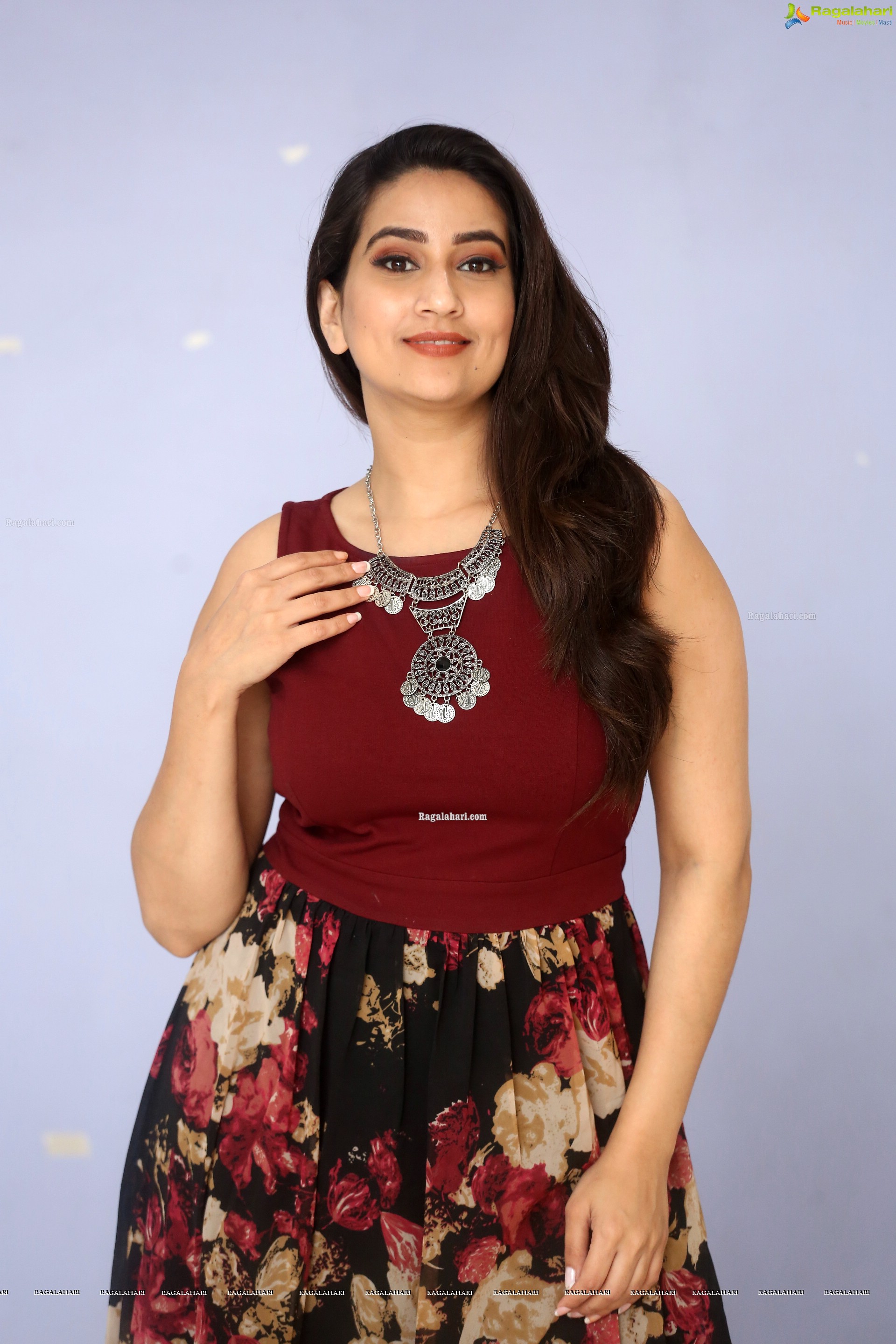 Manjusha at Malli Malli Chusa Trailer Launch - HD Gallery