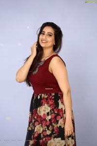 Manjusha at Malli Malli Chusa Trailer Launch