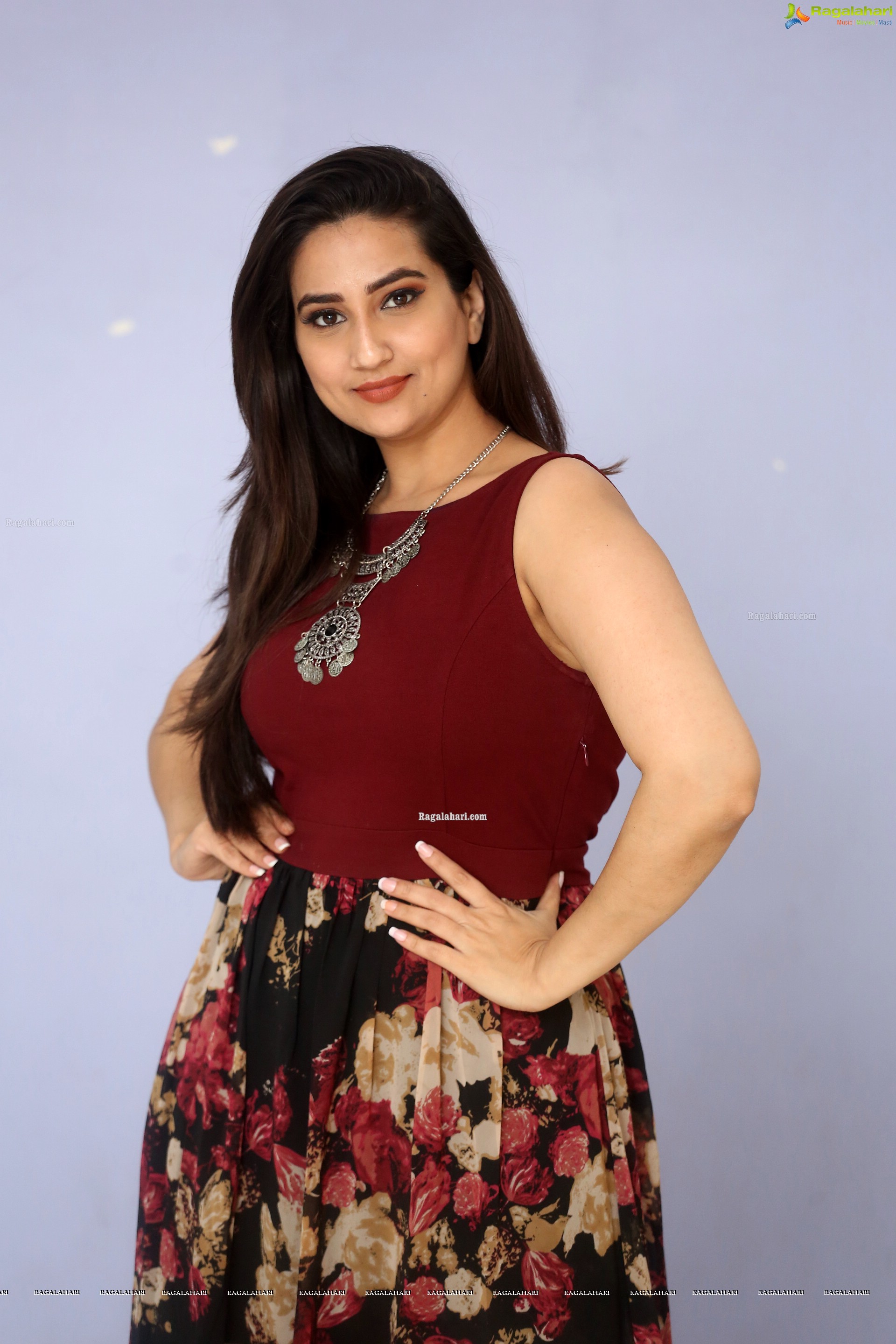 Manjusha at Malli Malli Chusa Trailer Launch - HD Gallery