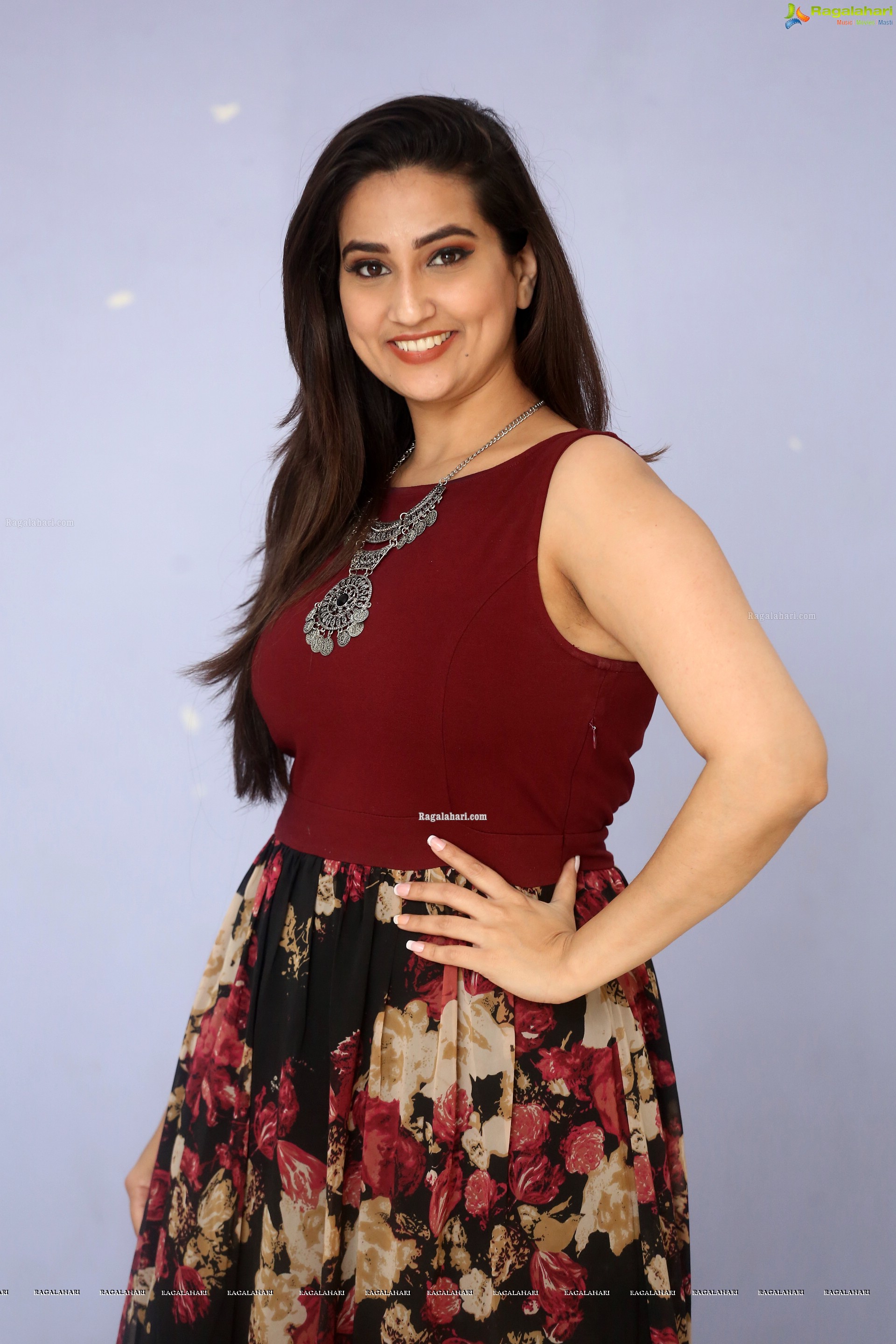 Manjusha at Malli Malli Chusa Trailer Launch - HD Gallery