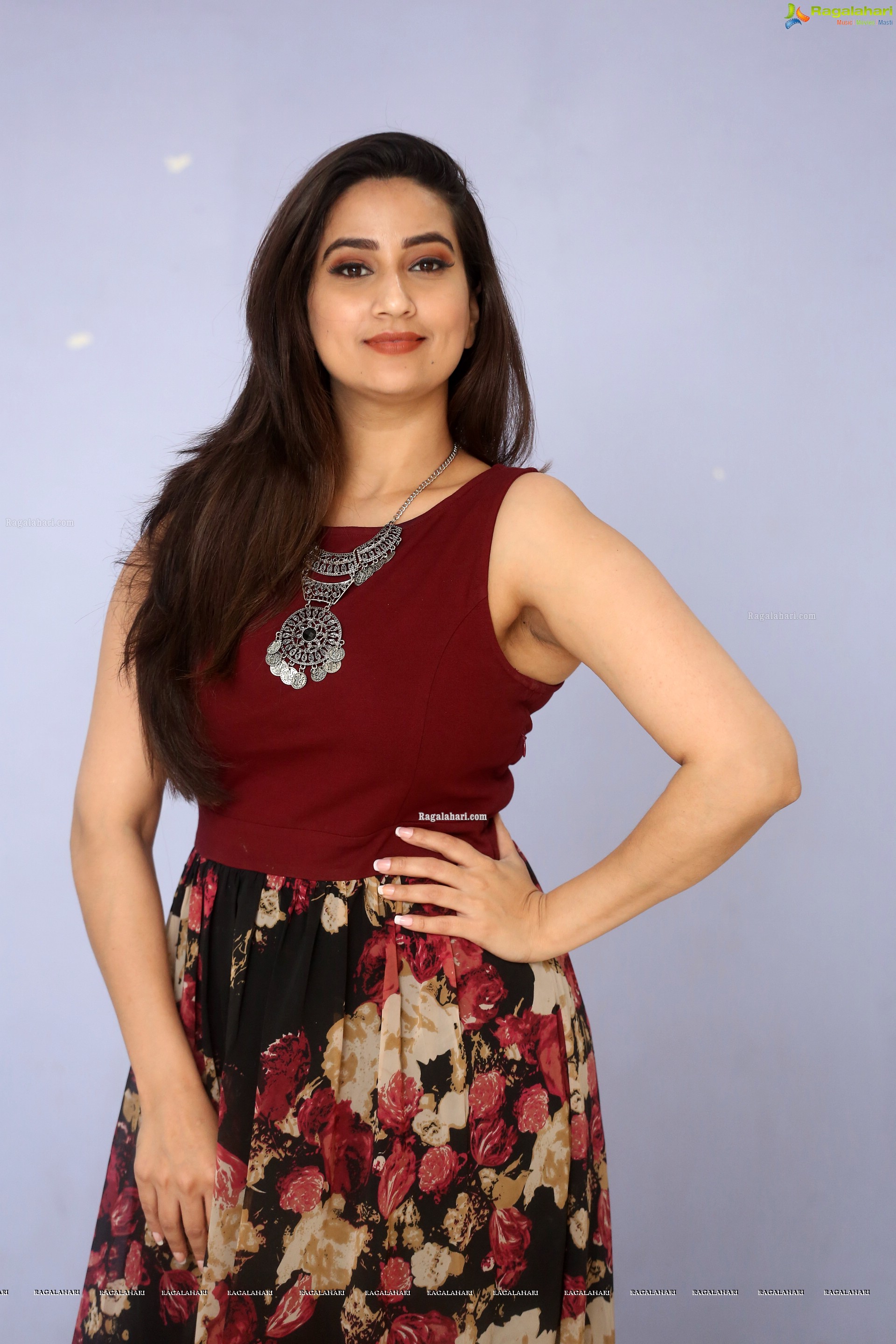 Manjusha at Malli Malli Chusa Trailer Launch - HD Gallery