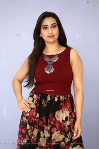 Manjusha at Malli Malli Chusa Trailer Launch