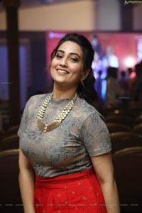 Manjusha at Oorantha Anukuntunnaru Pre-Release