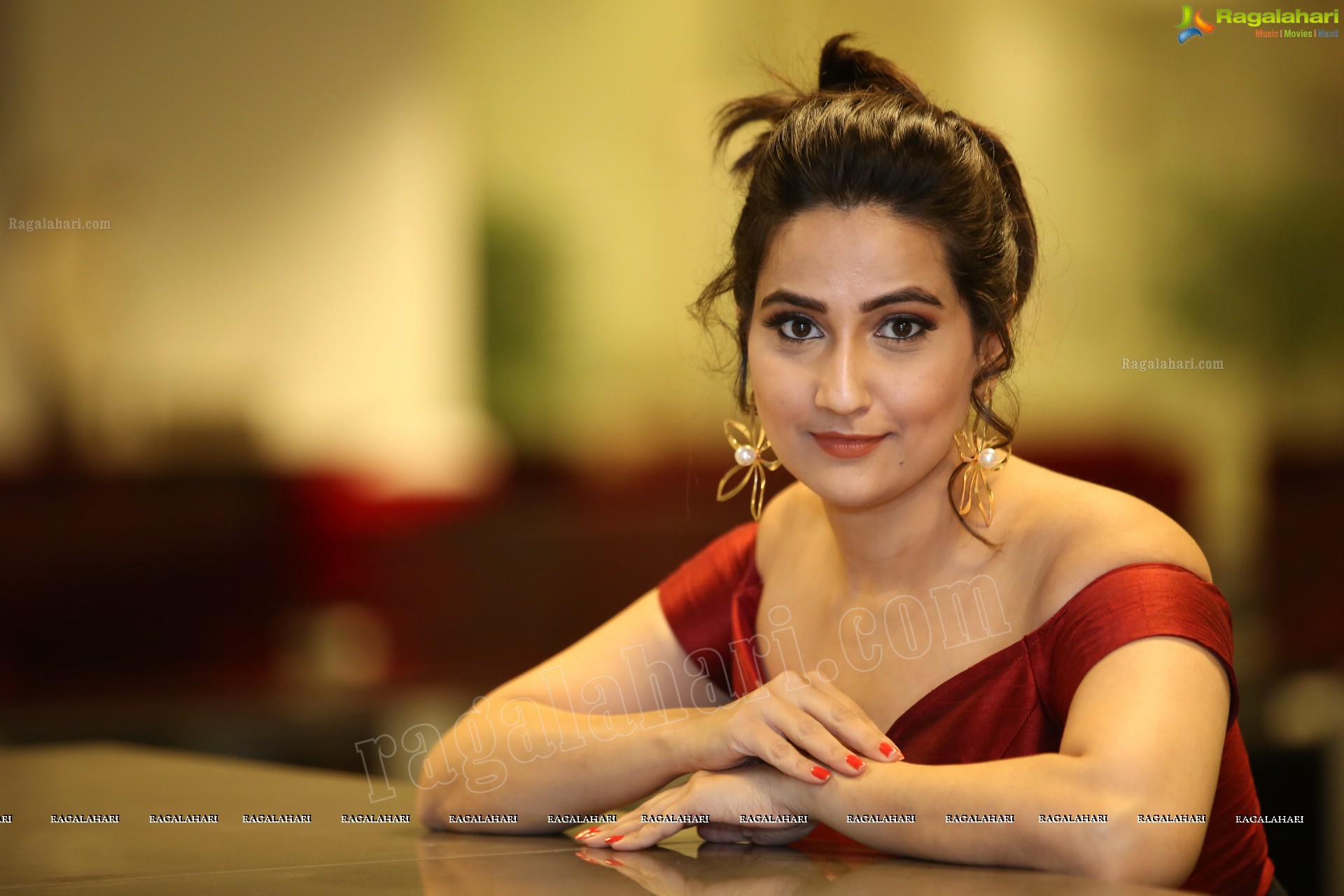 Manjusha @ SIIMA 2019 (Day 2) (Exclusive) (High Definition Photos)