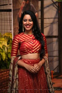 Mrunalini at Valmiki Pre Release Event